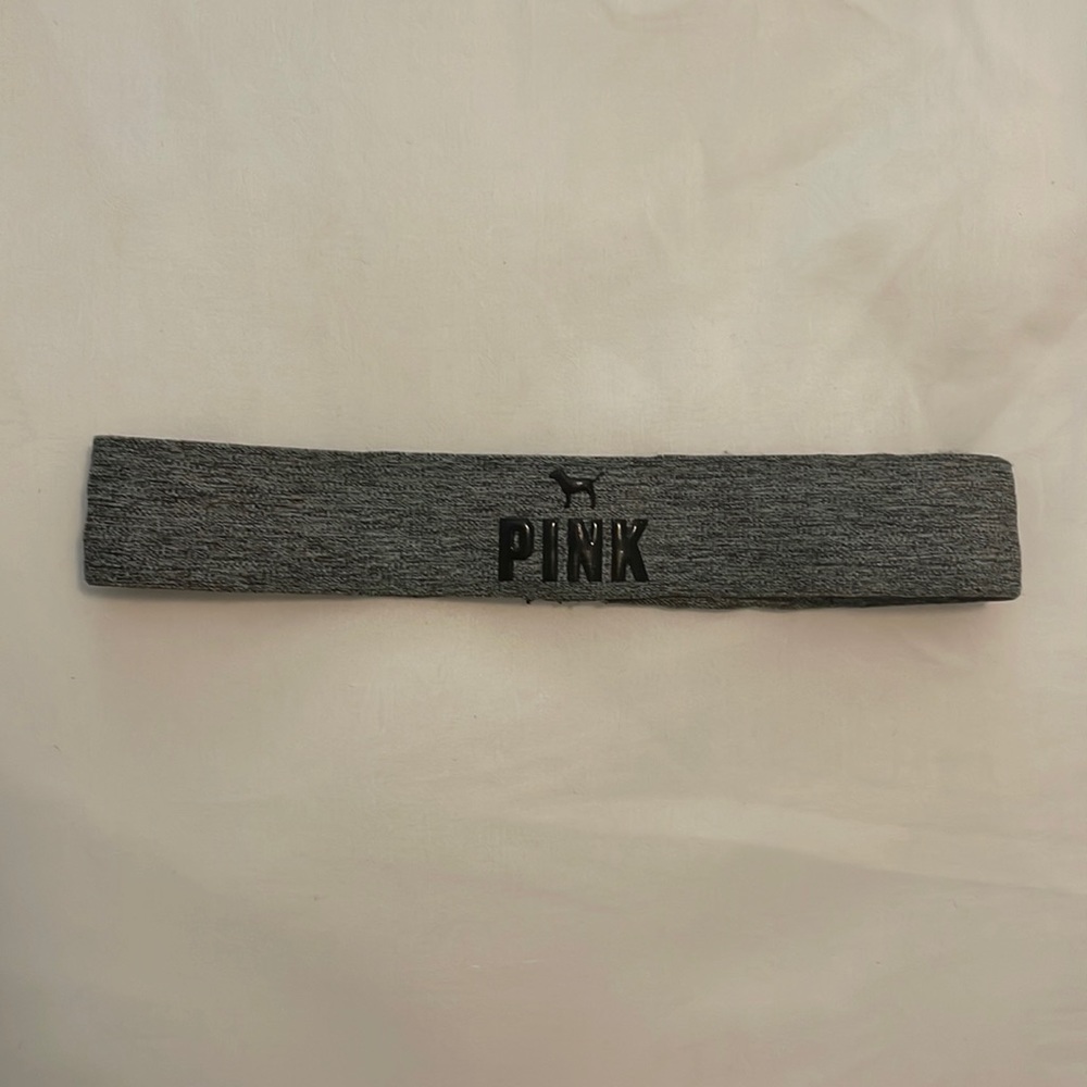 PINK (VICTORIAS SECRET) GREY HEADBAND